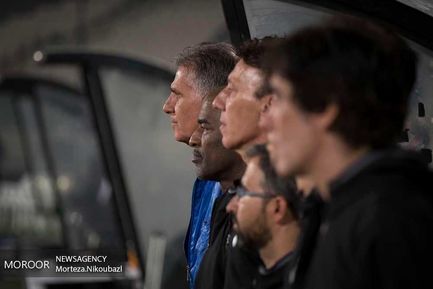 عکس العمل های کارلوس کی روش، مربی تیم ملی فوتبال جمهوری اسلامی ایران در بازی با تیم ملی ازبکستان