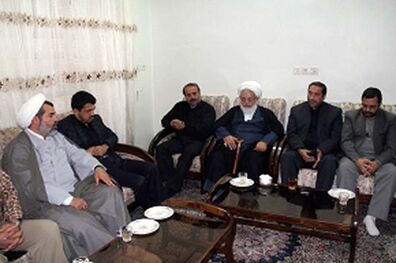 دیدار امام جمعه یزد با خانواده سردار سیدمحمد ابراهیمی سریزدی