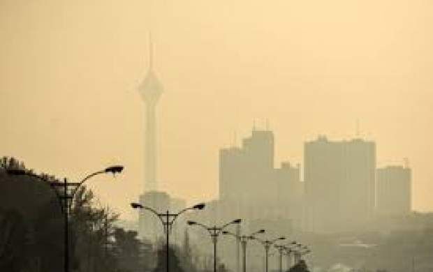 هوای تهران در مرز آلودگی است