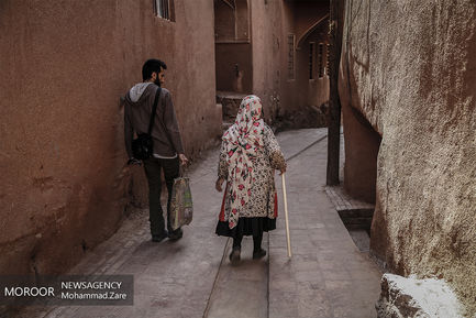 گشتی در روستای ابیانه 