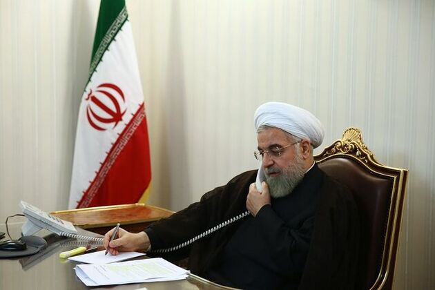 تماس تلفنی روحانی با وزیر امور اقتصادی و دارایی