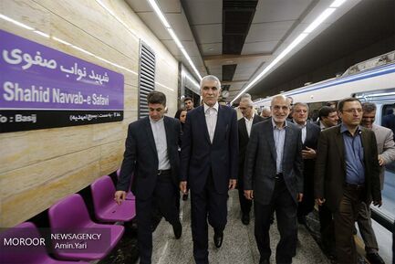 بازگشایی بخش میانی خط 7 مترو تهران