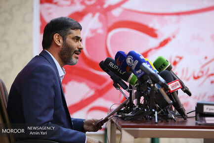 نشست خبری سعید محمد نامزد انتخابات ریاست جمهوری