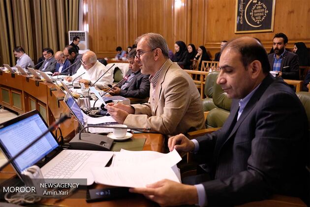 مراسم پرچم در شورای شهر تهران برگزار شد