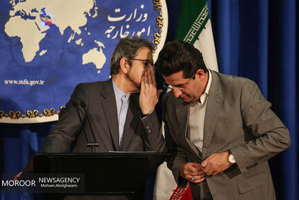 بهرام قاسمی سخنگوی وزارت امور خارجه