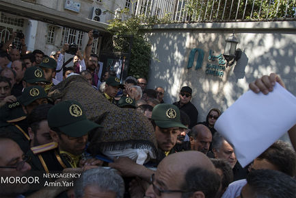 تشییع پیکر حبیب الله کاسه ساز