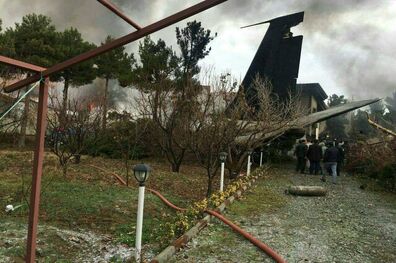 سانحه هوایی در اطراف فرودگاه فتح کرج