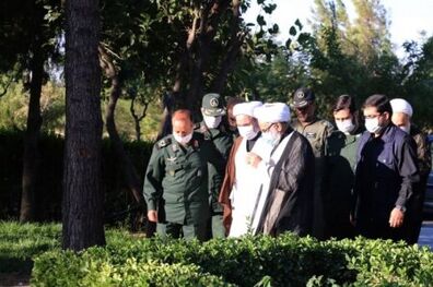 بازدید نماینده ولی فقیه در سپاه از پایگاه فتح هوانیروز سپاه