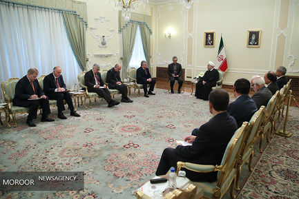 دکتر روحانی در دیدار نماینده ویژه رییس جمهور روسیه