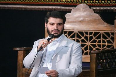 میثم مطیعی در دانشگاه افسری امام علی (ع) مقتل خوانی می کند