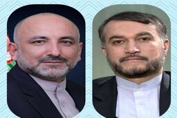 پیام وزیر امور خارجه دولت اشرف غنی به امیرعبداللهیان 