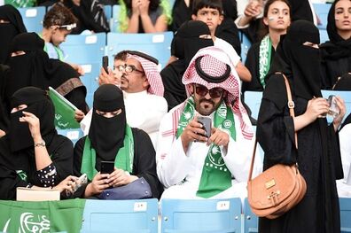 ممنوعیت ورود بانوان به ورزشگاه‌ها در عربستان سعودی برداشته می شود 