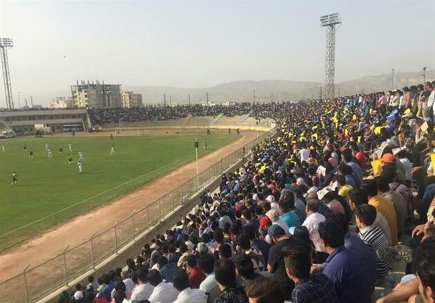 تغییرات جدید در ورزشگاه شهدای جم
