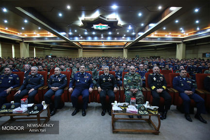 اختتامیه مسابقات علمی دانشجویان دانشگاه های افسری ارتش