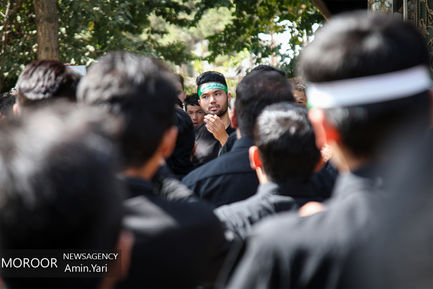 مراسم عزاداری عاشورای حسینی در محله فیروز بهرام
