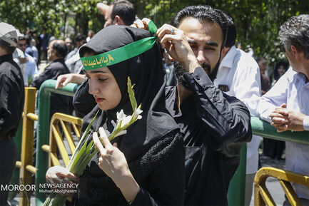 تشییع پیکر شهدای ترور