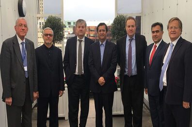 دیدار رئیس کل بیمه مرکزی با رئیس کل بیمه اتکایی اسکور فرانسه