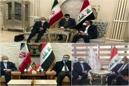 دیدار و گفتگو وزیر نیرو با ۳ مقام‌ عراقی در بغداد