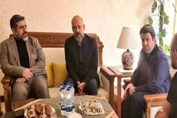 حضور وزیر فرهنگ و ارشاد در منزل زنده یاد امین تارخ