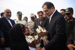 وزیر بهداشت به چابهار سفر کرد