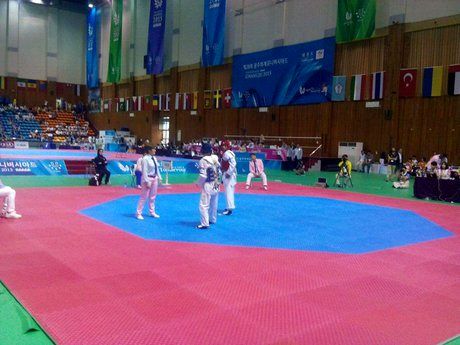 برگزاری مسابقات انتخابی تکواندوی دانشجویان برای یونیورسیاد