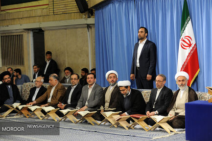 محفل انس با قرآن کریم در حضور مقام معظم رهبری