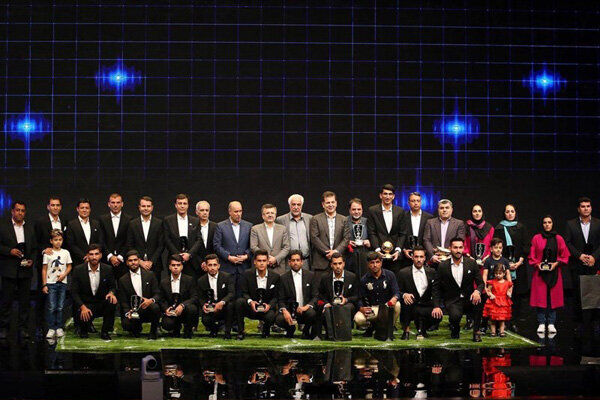 مراسم انتخاب برترین‌ های فوتبال ایران برگزار شد
