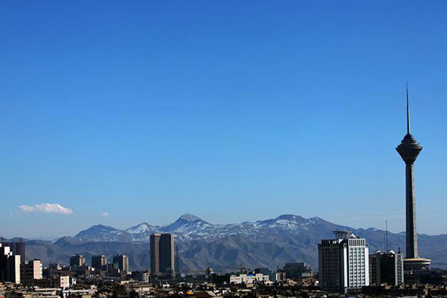 آخرین وضعیت کیفی هوای تهران 23 بهمن 97