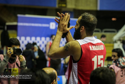 دیدار تیم های ملی بسکتبال ایران و عراق