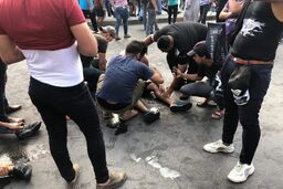 تیراندازی در بغداد / تصویربردار حشد الشعبی کشته شد