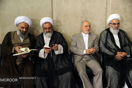 دیدار مسئولان نظام با مقام معظم رهبری