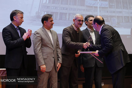 مراسم جشنواره حمل و نقل ریلی