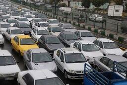 ترافیک در معابر شهر تهران شروع شد