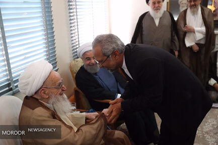 سفر رییس جمهور به قم
