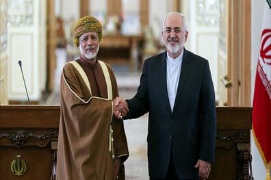 وزیر امور خارجه عمان با همتای ایرانی خود دیدار کرد