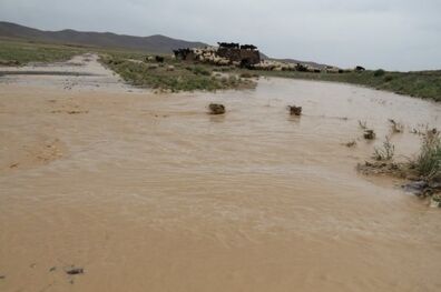 احتمال وقوع سیلاب درنتیجه ورود سامانه بارشی به استان کرمانشاه