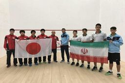 نتایج تیم اسکواش جوانان در دومین روز قهرمانی آسیا