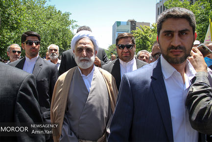حضور شخصیت های لشکری و کشوری در راهپیمایی روز جهانی قدس