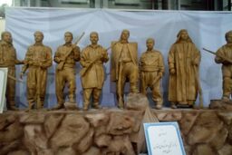 رونمایی رییس جمهوری از تندیس مرزداران