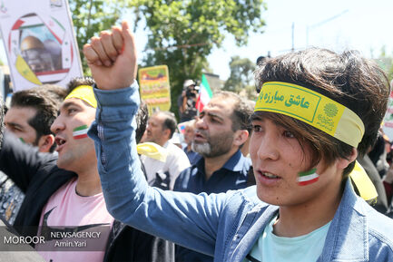 راهپیمایی روز جهانی قدس در تهران