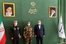 سرلشکر موسوی با رئیس مجلس شورای اسلامی دیدار کرد
