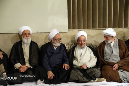 دیدار مسئولان نظام با مقام معظم رهبری