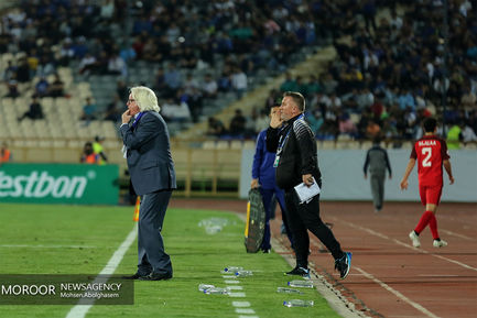 دیدار تیم های فوتبال استقلال ایران و الریان قطر