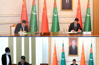 برگزاری پنجمین نشست کمیته همکاری ترکمنستان و چین