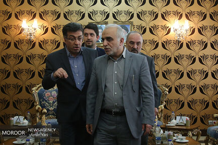 دیدار وزیر اقتصاد جمهوری آذربایجان با فرهاد دژپسند