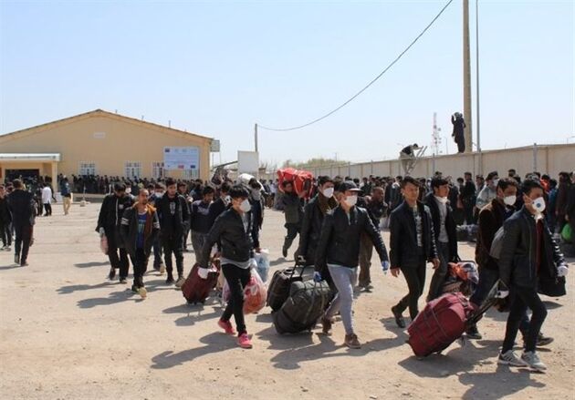 ۱۴۵۰۰ مهاجر از ایران به افغانستان بازگشته‌اند