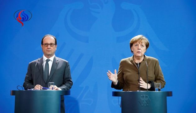 بیانیه مرکل و اولاند علیه دولت سوریه