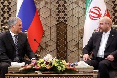 تاکید «قالیباف» و «والودین» بر اجرای سریع قرارداد ۲۵ ساله ایران و روسیه