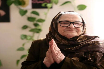 عکس/ بازیگر زن پدرسالار در کهنسالی
