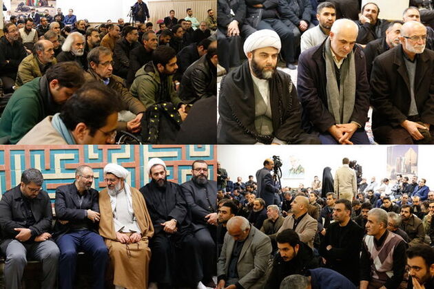 برگزاری آیین تجدید عهد سینماگران و هنرمندان با سردار قاسم سلیمانی